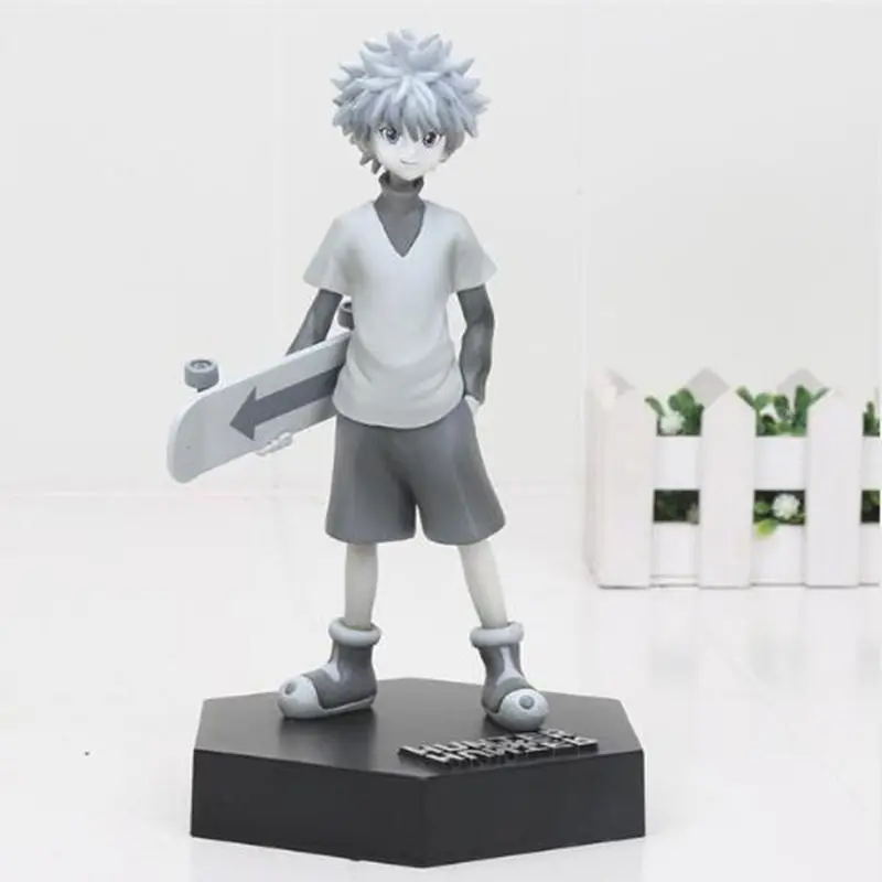 Японские Аниме Охотник х Фигурки игрушки Гон Freecss Killua Zoldyck Kulolo lushilufelu Irumi Zorudikku ПВХ