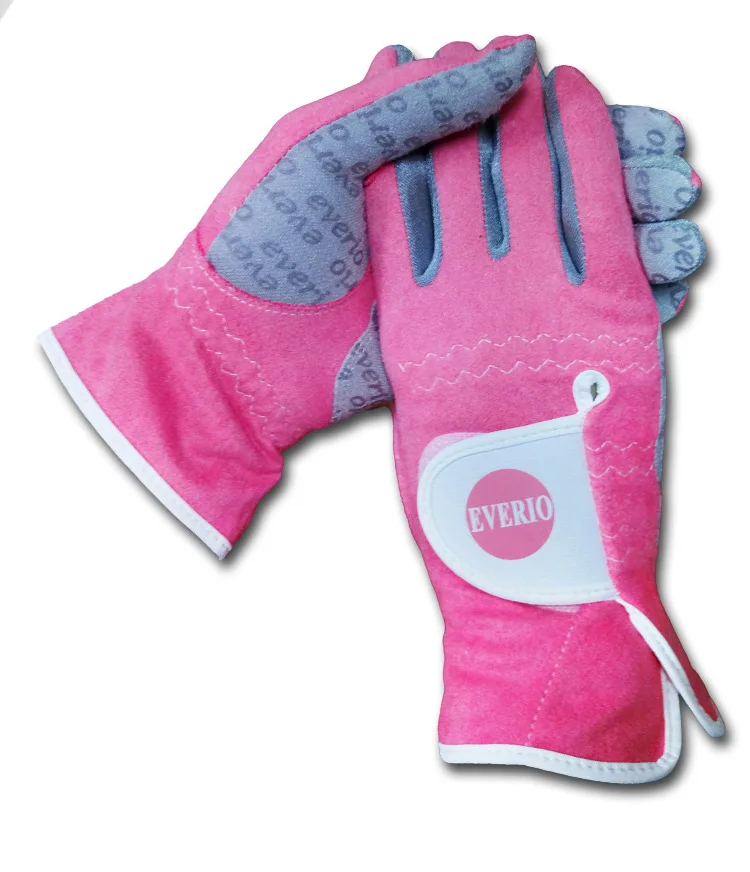 Аутентичные качественные женские перчатки для гольфа Нескользящие водонепроницаемые перчатки для гольфа из супер волокна волшебные перчатки для спорта на открытом воздухе Эксклюзивные Женские варежки