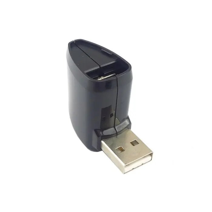 

100pcs / lots ABS Shell 90 Degree Up Right Angled USB 2.0 A Male to Female Extension Adapter Low Profile ,By UPS DHL
