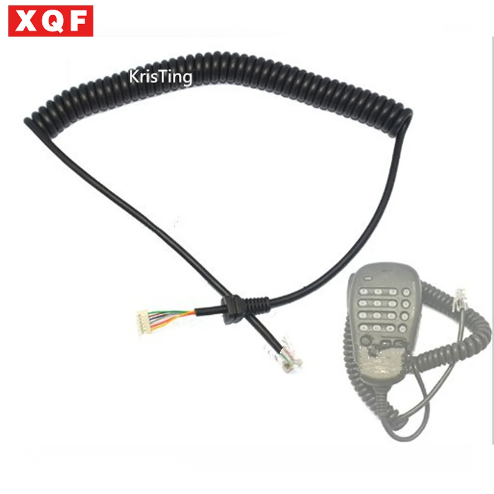 

XQF 10 PCS New Mic cable for Yaesu MH-48A6J FT-7800 FT-8800 FT-8900 FT-7100M FT-2800M FT-8900R With Free Shipping