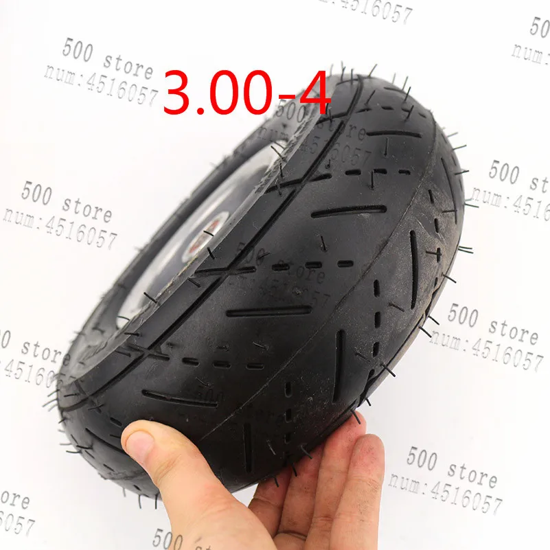 

good quality 3.00-4 tire wheel 10 inch tyre and inner tube + alloy rims hub for electric scooter scooter bike motorcycle