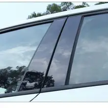 6 шт./компл. для Honda CRV CR-V Автомобильная оконная стойка пост Чехлы отделка стикер Авто внешние аксессуары
