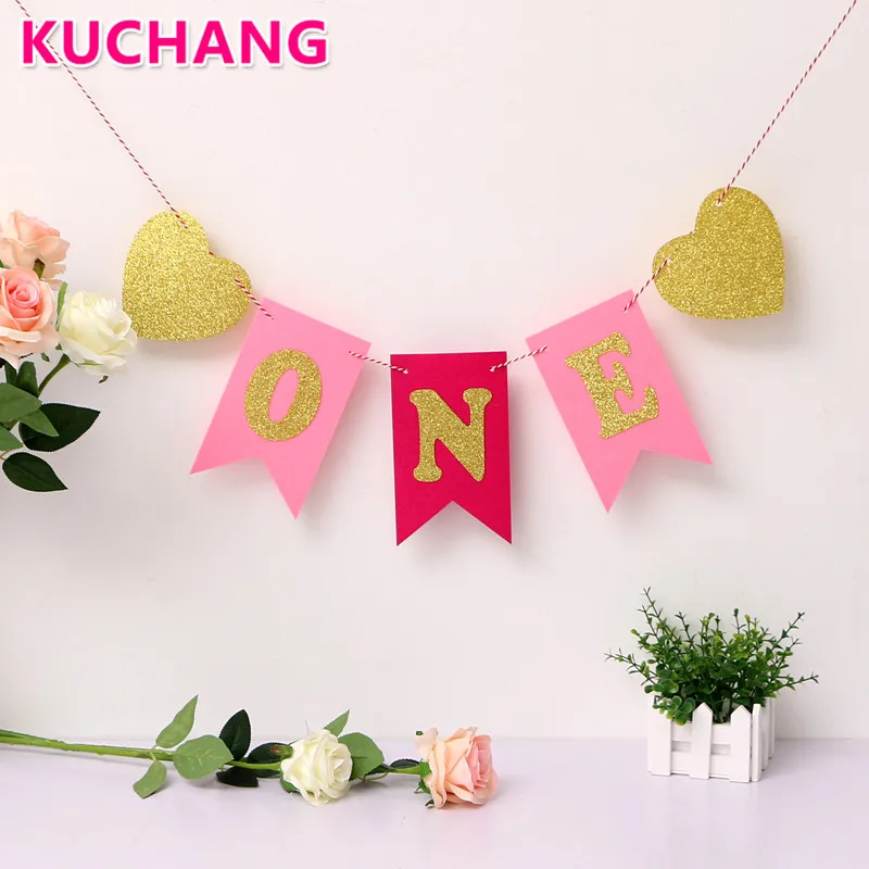 1 комплект баннер на стул для первого дня рождения ребенка|decorative decorative|decoration