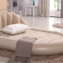 Овальный двойной надувной матрас кровати отдыха спинки спальный Открытый путешествия утолщение новая YS-32