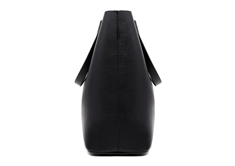 MJ Women Tote Bag Leather Big Bag Female Simple Handbag Large Capacity Shoulder Bags Bucket Women Composite Bags Shopping Tote (8)