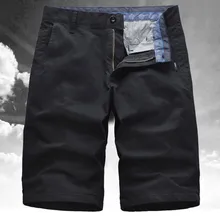 Брендовые мужские шорты новые летние модные однотонные повседневные шорты мужские хлопок бизнес мужской шорты-бермуды Masculina шорты для мужчин