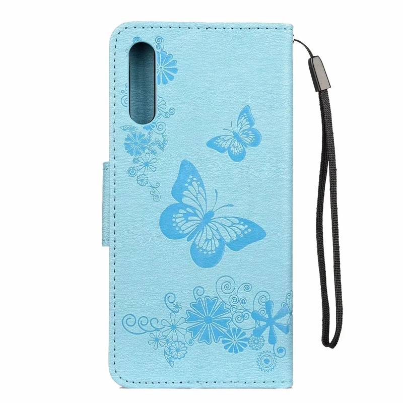 3300275332 A40 M30 A70  Y5 Y7 Y6  2019 红米Note7 Enjoy9s-- P Smart Plus 2019 花蝶钱包皮套 8元  (5)