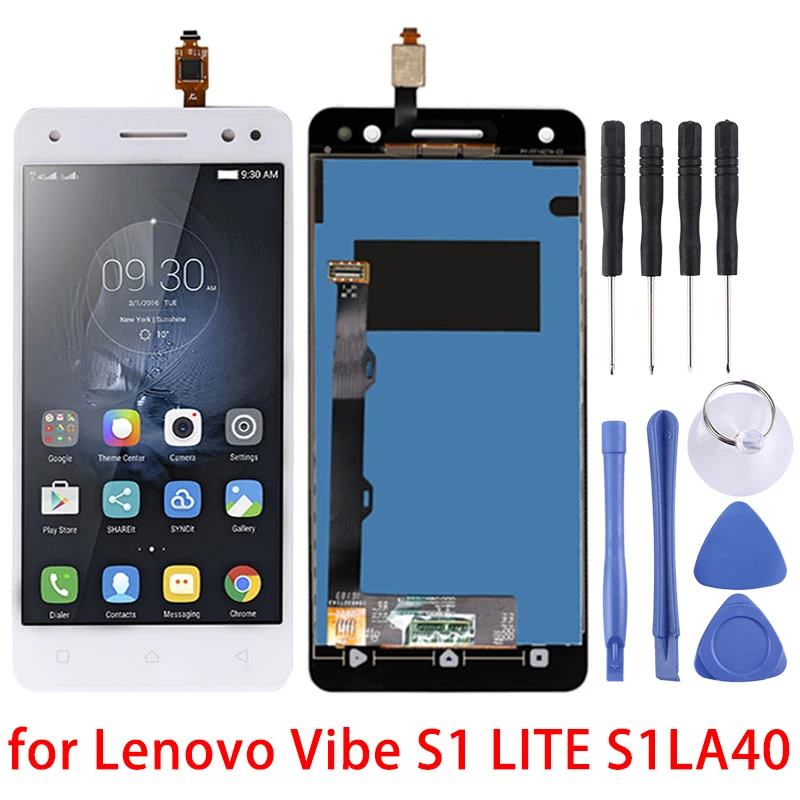 5 &quotдля Lenovo Vibe S1 LITE S1LA40 ЖК-экран и дигитайзер полная сборка для запасная запчасть