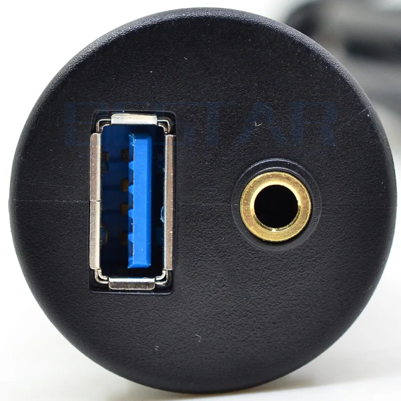 Автомобильная приборная панель скрытого монтажа USB 2 0 3 5 мм AUX RCA удлинитель с