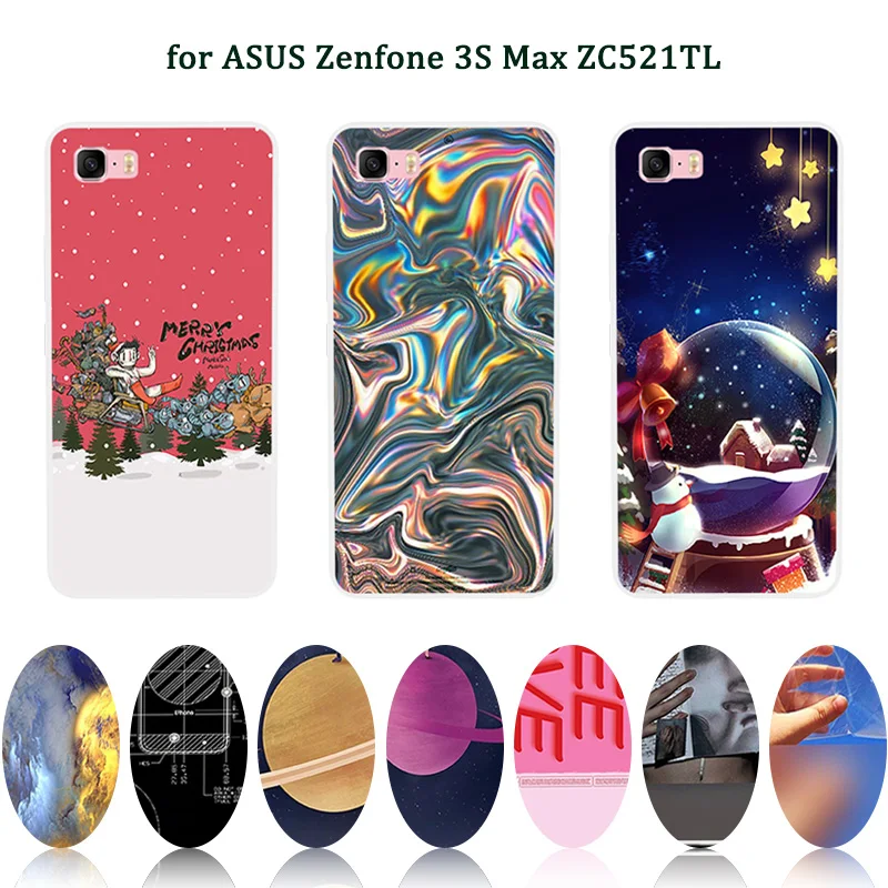 for ASUS Zenfone 3S Max ZC521TL Phone Fitted Girlfriend Case 5.2inch Full Protection Ultrathin Gel Protector |