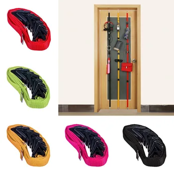 

Newly Useful 8 Hooks Adjustable Rack Over Door Straps Hanger Hat Bag Clothes Coat Storage Holders & Racks Organizer