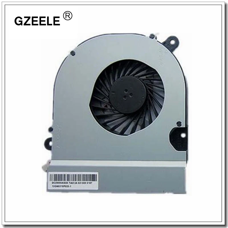 GZEELE охлаждающий вентилятор для ноутбука ASUS A45 A45vd A45V A85C A85 A85V K45VM K45VD P45VJ ноутбуки
