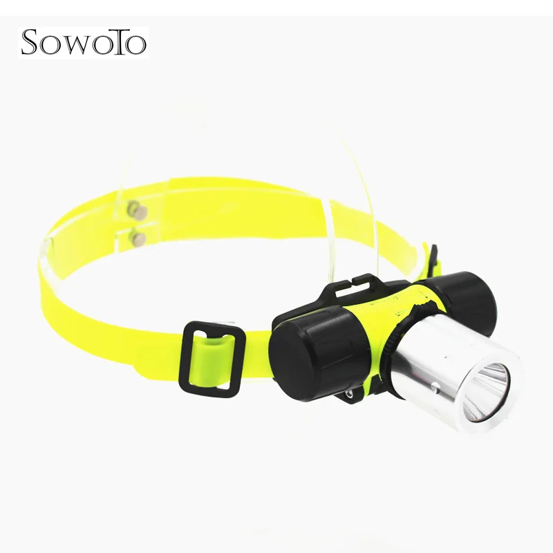 

4500Lm Diving Light XML-T6 Powerful Waterproof Dive Underwater LED Headlamp Headlight Head Torch Lamp Lanterna for 1*18650/3*AAA