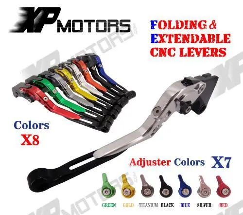 H2CNC CNC Folding &amp Extending Brake Clutch Lever For BMW S1000R S1000RR 2015 2016 2017 S1000 R RR | Автомобили и мотоциклы