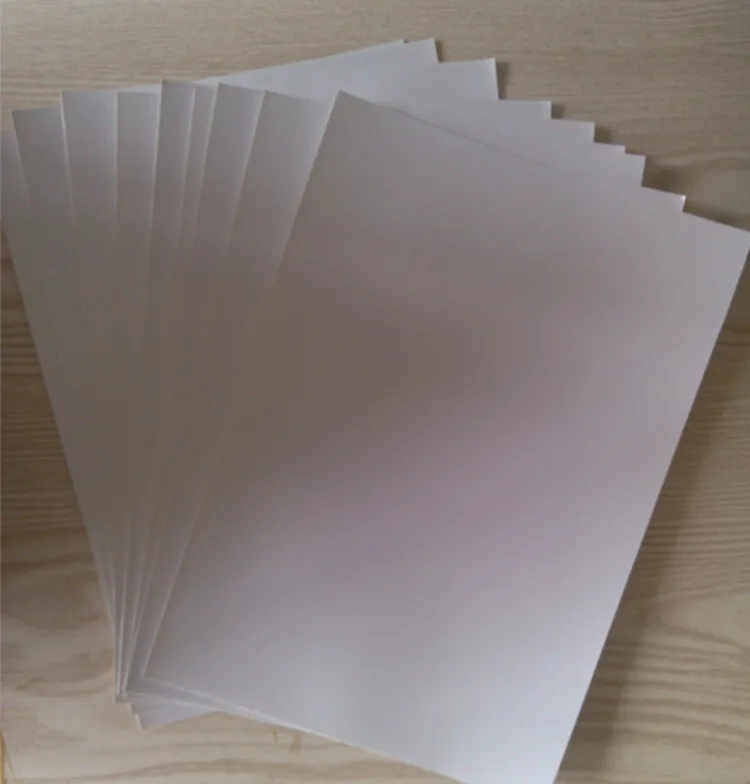 

A4 blank white vinyl sticker for digital printing ,Cell phone back DIY , print film