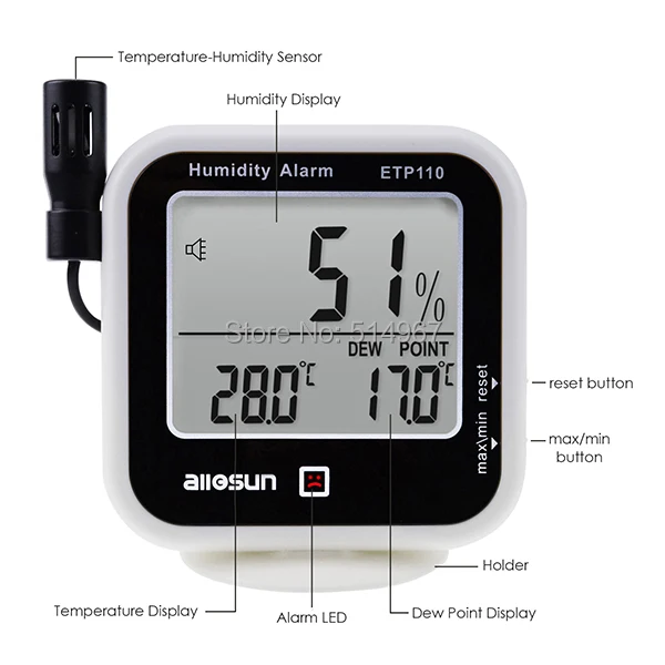 4-gain-express-gainexpress-thermometer-E04-019-parts