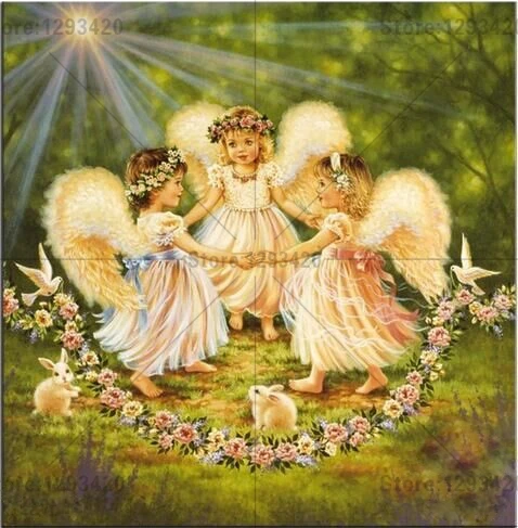 

Life Artist Diy diamond Painting religion angles 5d cross Stitch full drill square resin rhinestones diamond mosaic embroidery