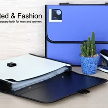 Прочный водонепроницаемый книжный А4 бумажный файл папка сумка аккордеон стиль документ прямоугольник расширяющийся кошелек офис для дома школы OFF005