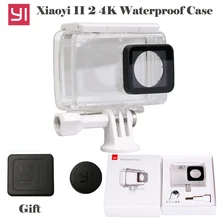 Waterproof Diving Case Xiaoyi yi 4K 2 Housing Case for Original Xiaomi YI 4K Sports Camera Xiaoyi II 2 4K Camera accessories