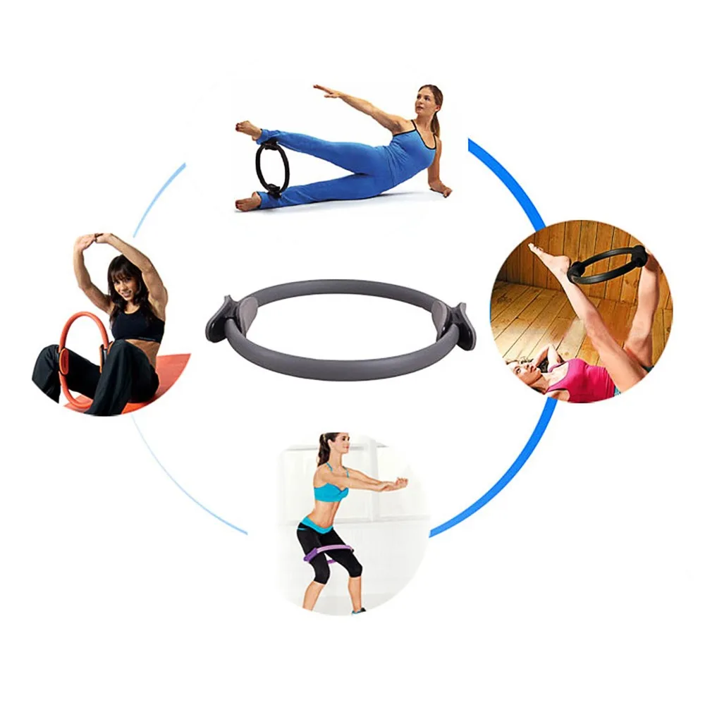 Crossfit Пилатес круг цветная коробка crescendos ручка для упаковки волшебный круг кольцо для йоги оборудование для снижения веса увеличение груди