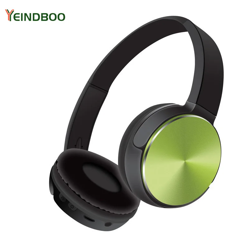

HIFI Stereo Earphones Bluetooth Headphone Music Headset FM And Support SD Card With Mic For Mobile Xiaomi Iphone Sumsamg