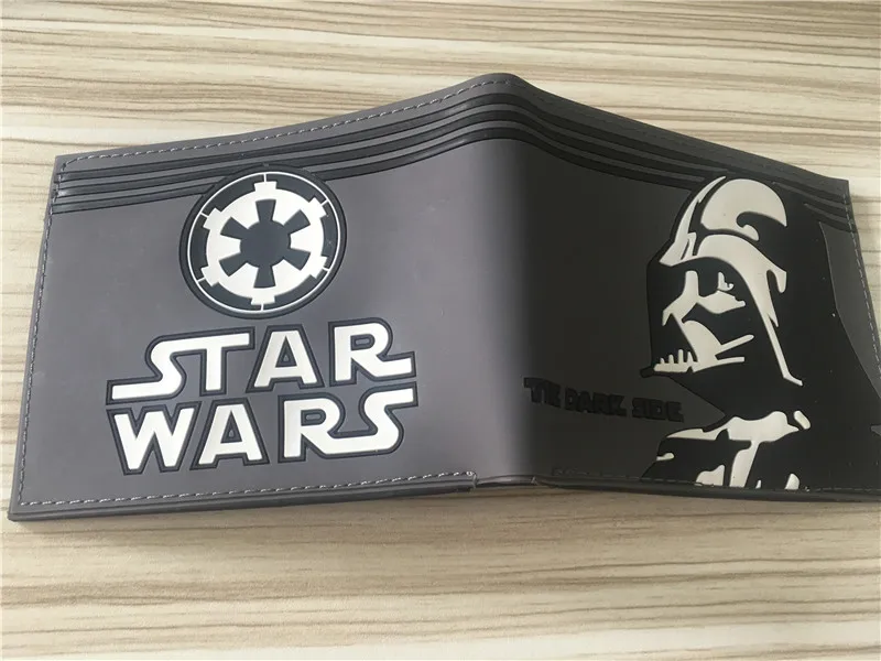 

2018 Cartoon Star Wars Wallets Baelerry Darth Vader Wallet Young Students personality Wallet Men Money Clips W070