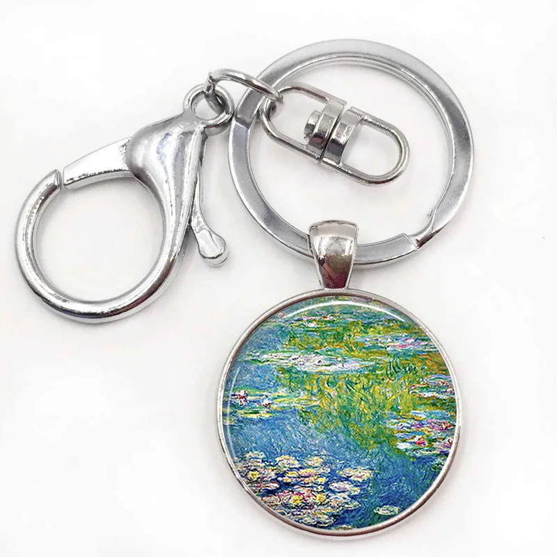 10silver keychain.