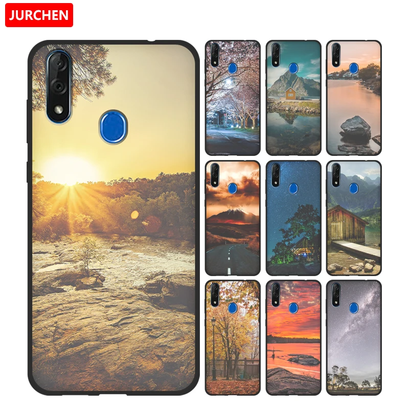 

JURCHEN Phone Case For ZTE Blade V10 Cover Silicone Soft Fashion Back Cover For ZTE Blade V10 Case For ZTE V 10 6.3inch