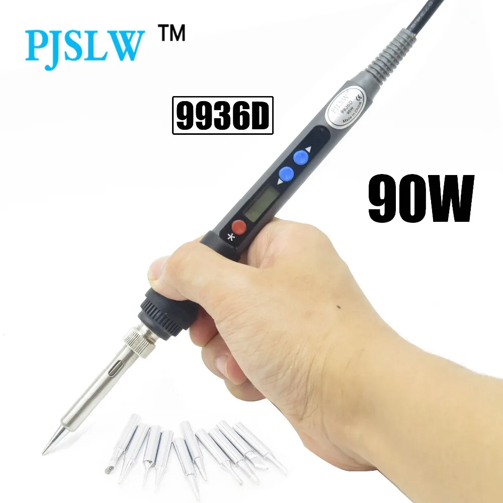 Portable soldering iron 9936d 90W Adjustable temperature Digital