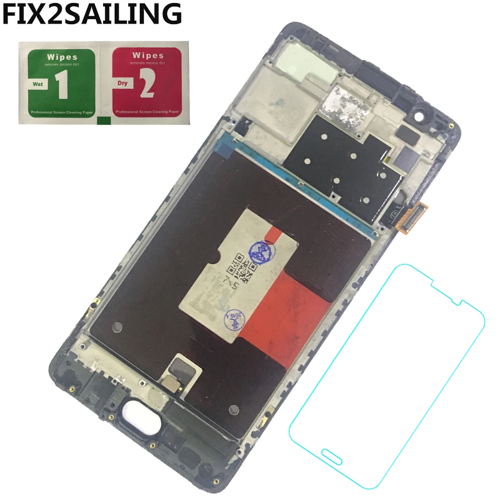 

For Oneplus 3T LCD Display Touch Screen 100% New FHD 5.5" Digitizer Assembly Replacement Accessory For One plus A3010 A3000 3