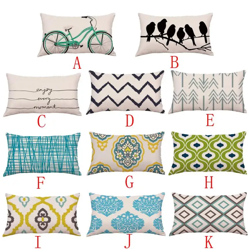 rectangle decorative pillows