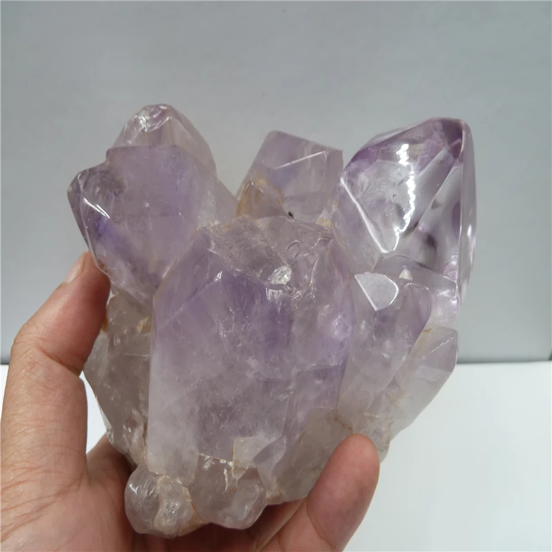 

1020g NATURAL Amethyst QUARTZ CRYSTAL Cluster Specimen skull T998