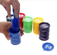 2016 hot sale1 Pcs New Barrel Slime Fun Shocker Joke Gag Prank Gift Crazy Trick Party Supply Paint Bucket Novelty Funny Toys