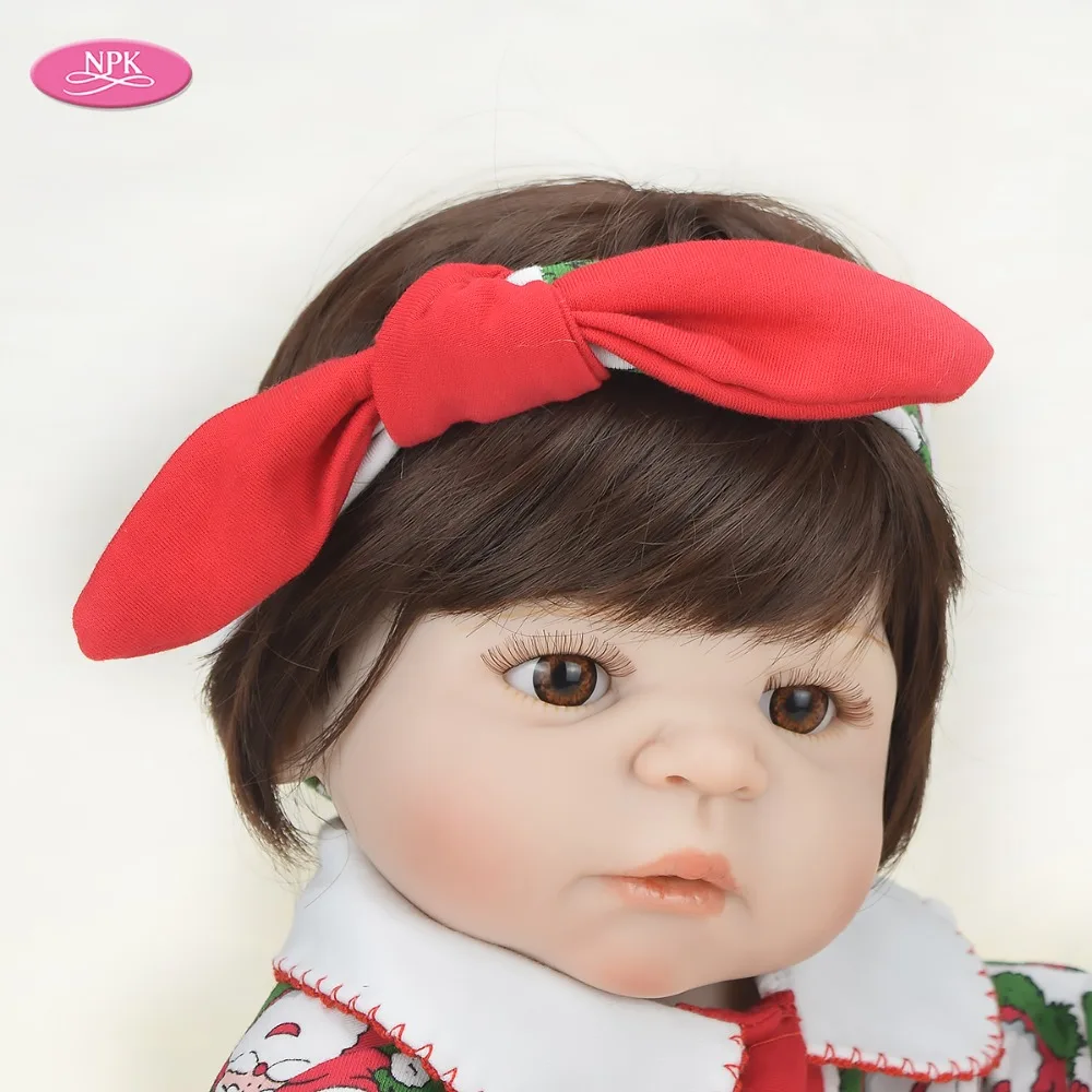 Reborn Toddler Baby Doll 57CM Lifelike Princess Girl Realistic Full Silicone Bath Toy Bebe Reborn Menina Christmas Gift for Kids