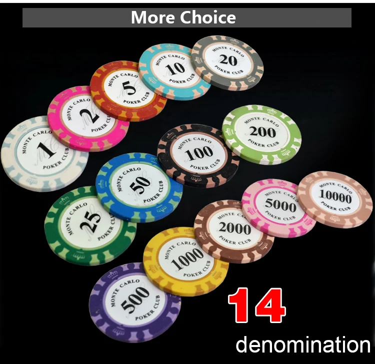 argila cerâmica texas hold'em poker chips moedas do casamento
