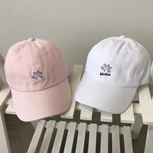 Модные милые буквы вышивка для женщин и мужчин кепки с козырьками Лето Новинка Горячая Повседневная женская мужская шапка козырьки