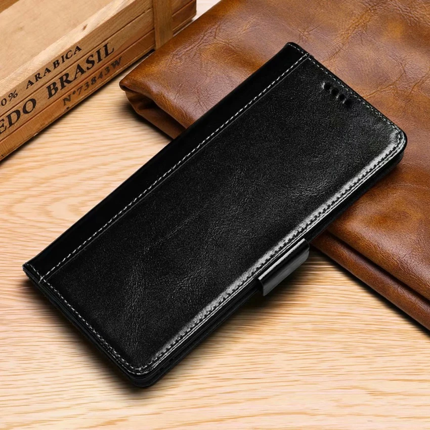 genuine leather flip case (4)