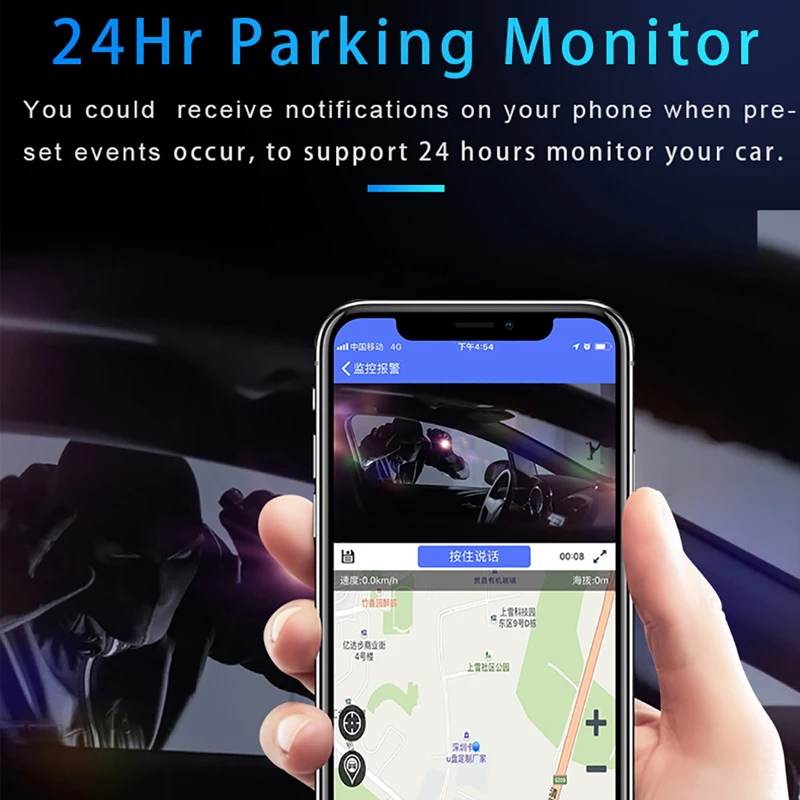 Phisung K9 dash cam pro 3G Автомобильный видеорегистратор с Android GPS log двойной объектив 1080p