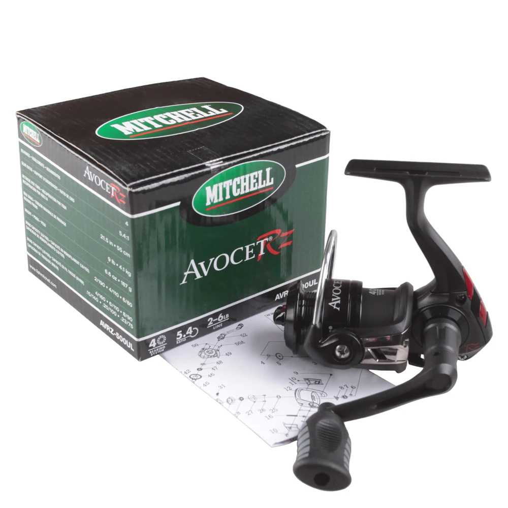 Mitchell AVRZ 500UL 1000 2000 3000 4000 Spinning Fishing Reel 8BB Max Drag  8.2kg 4lb/110yd PE Line Carretilha De Pesca Molinete - AliExpress