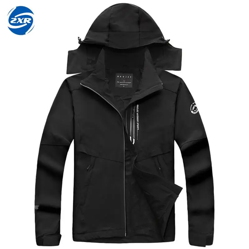 

Men Spring Autumn Thick Jackets Outdoor Sports Coats Windproof Camping Trekking Hiking Windbreaker Clothing