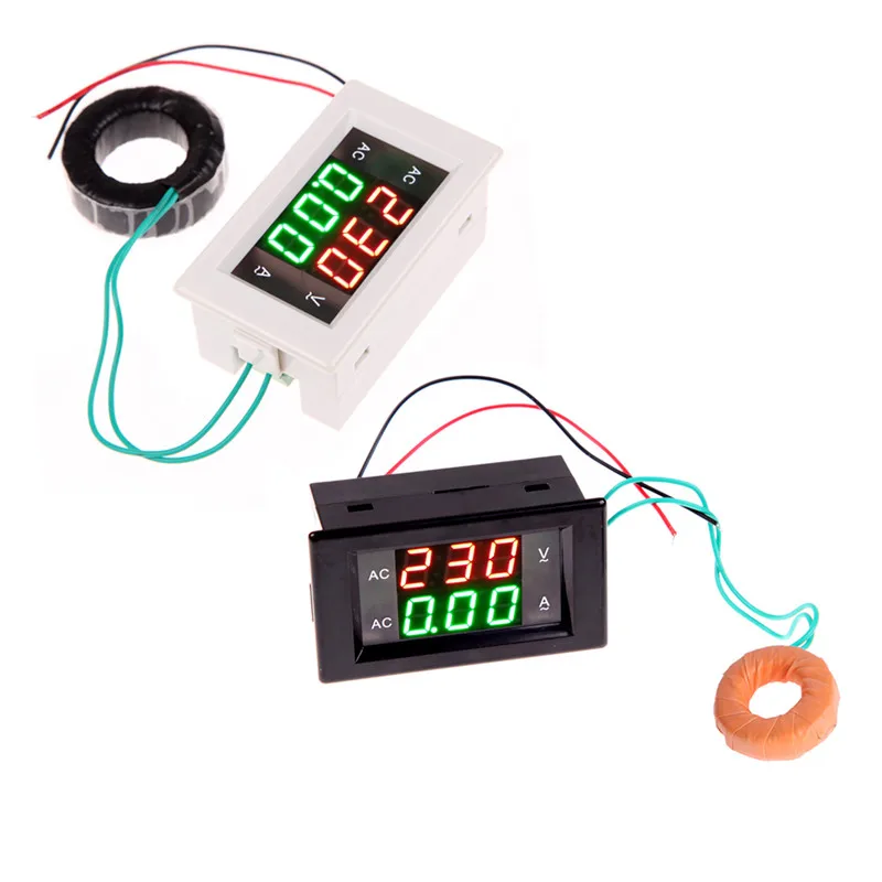

High Quality AC Dual Display 300V 10A Voltmeter Ammeter Digital LED Volt Amp Meter