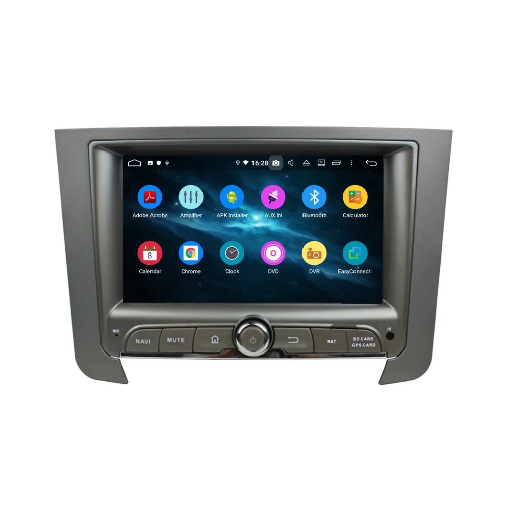 Clearance DSP 4GB RAM Octa Core 2 din 7" Android 9.0 Car DVD Radio Head Unit for SsangYong Rexton 2014 GPS WIFI Bluetooth 4.2 USB DVR 6