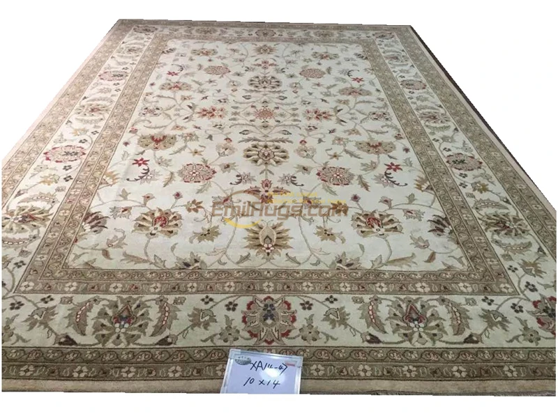 Один экспорт турецкие ковры ручной работы OUSHAK Ozarks ковер из чистой шерстяной XA14-47 10X14gc158zieyg14