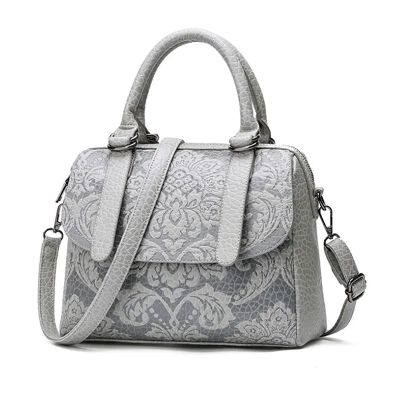 AEQUEEN 2018 العلامة التجارية حقيبة يد فاخرة الأحمر عالية الجودة جلدية حقائب كتف الإناث تنقش اليد السيدات خمر الأعلى مقبض حقيبة