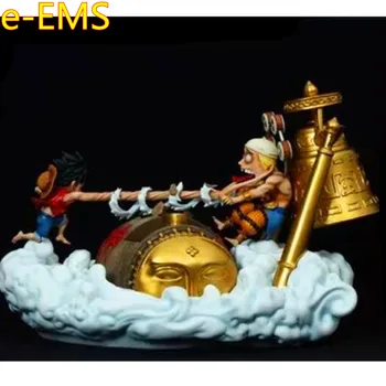 

Anime Monkey D. Luffy VS Enel Combat Ver Resin Statue Action Figure Model Giocattolo G2521
