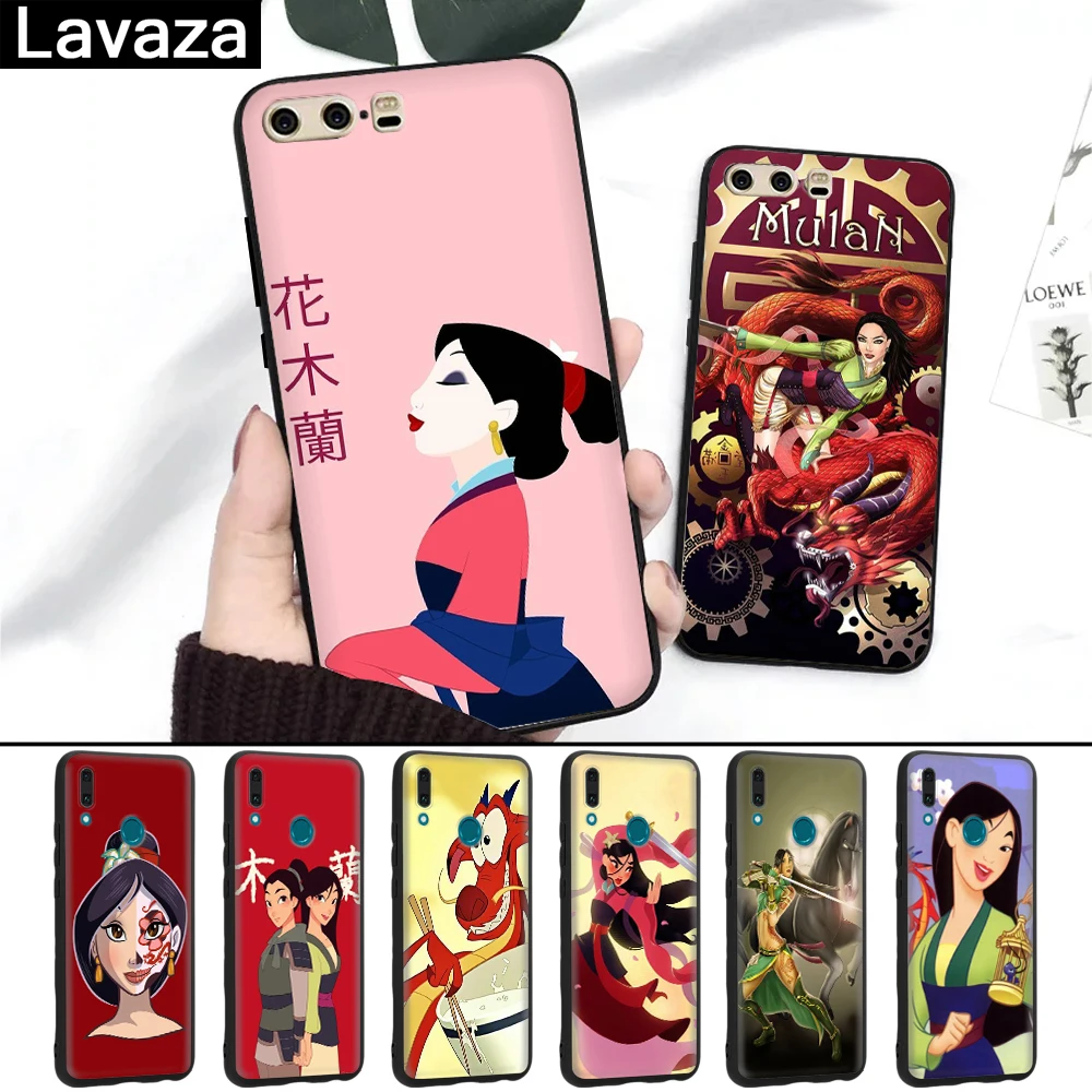 

Lavaza Cartoon Mulan Moive Silicone Case for Huawei P8 Lite 2015 2017 P9 2016 Mini P10 P20 Pro P Smart 2019