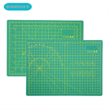 Профессиональные A4 Швейные режущие коврики двухсторонняя пластина Дизайн гравировка разделочная доска ПВХ коврик пэчворк коврик ручной инструмент 3 шт