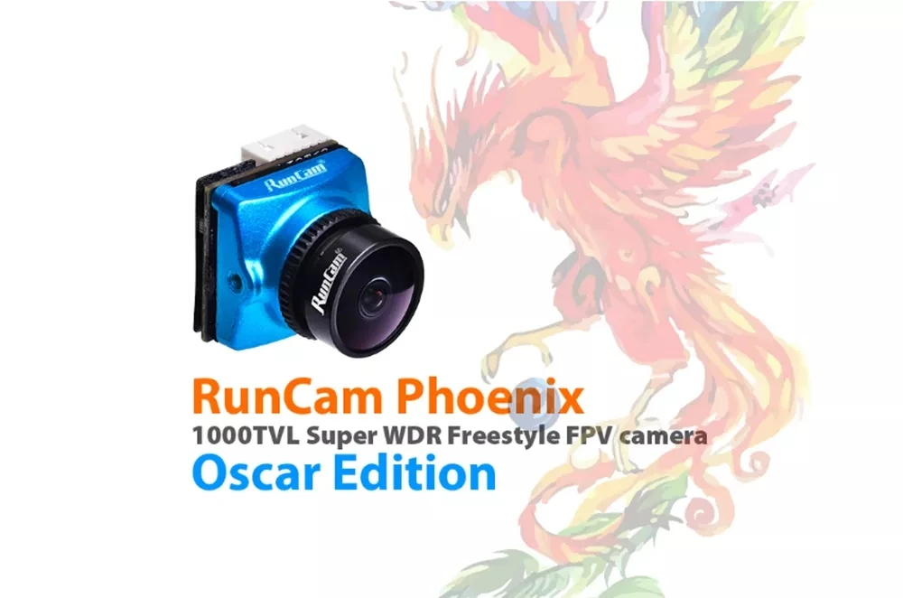 RunCam Phoenix Oscar Edition 1000tvl 1/3 Super 120dB WDR Mini FPV камера с поддержкой OSD FC управления для радиоуправляемого гоночного дрона-2,5 мм