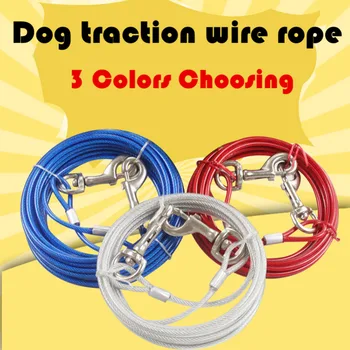

2019 Dog Metal Double Head extend the Leash pitbull leash Harness Dogs Collar Leash Accessories For Chihuahua French Bulldog