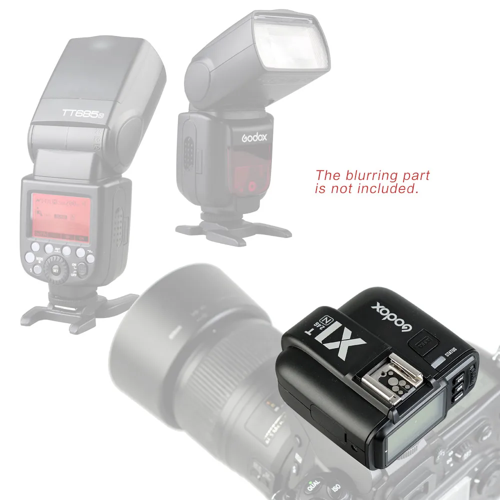 DHL Godox Ving V860II V860II-N E-TTL HSS 1/8000 литий-ионный аккумулятор Speedlite вспышка+ X1T-N передатчик для Nikon DSLR+ подарочный комплект